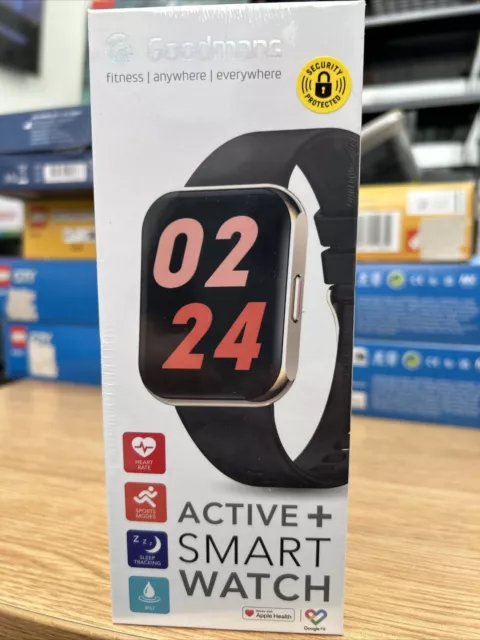 GOODMANS ACTIVE FITNESS Tracker Smart Watch ROSE GOLD BRAND NEW