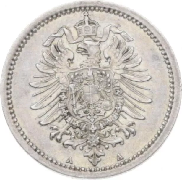 Kaiserreich - 50 Pfennig 1876 A - J. 7