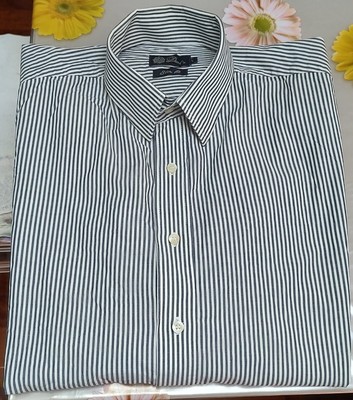 41 a Strisce Mandarin UK Calvin Klein Calvin Klein Slim Fit Contrast Placket Camicia Uomo 