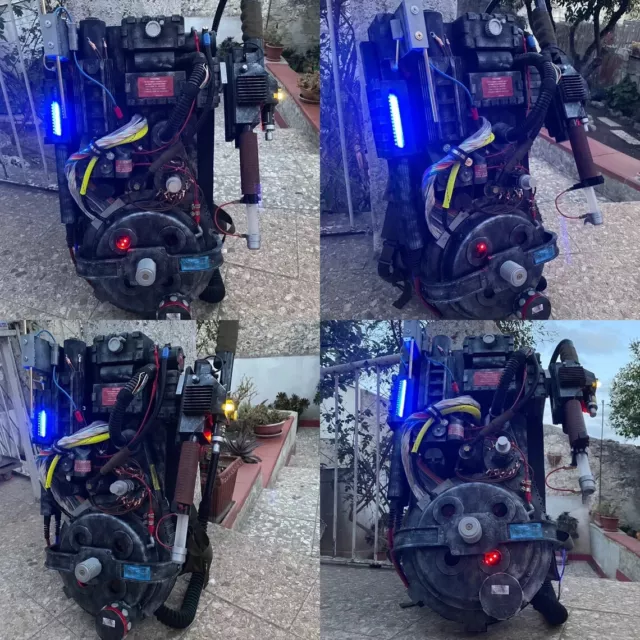 GHOSTBUSTERS ZAINO PROTONICO proton pack afterlife (lights and sound) EUR  1.500,00 - PicClick IT