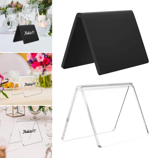 Mini Tableaux Noirs Tableaux D'affichage Réutilisables Bords