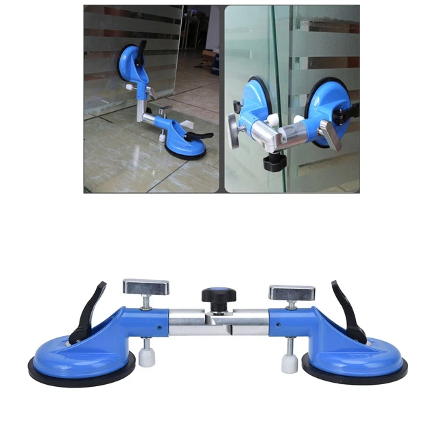 Glass Suction Cup Adjustable Angle Heavy Duty Effort Saving Vacuum Plate Pull US