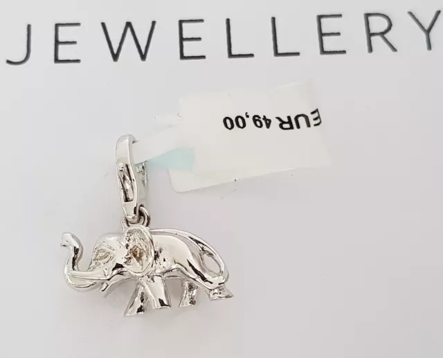 GOOIX CHARM Silber 925 er Charms Anhänger Elefant Tiere Elephant silber neu 134
