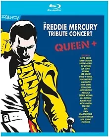 Queen + Freddie Mercury Tribute Concert Blu-Ray All Regions NEW