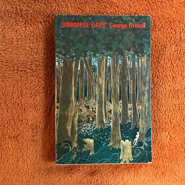 george orwell burmese days paperback pb time inc. 1962 book softcover nice used!
