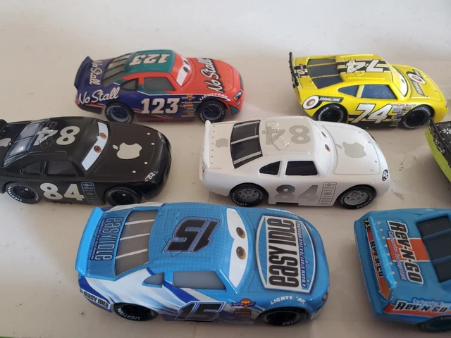 DISNEY PIXAR CARS race car lot of 20 loose unplayed with 2