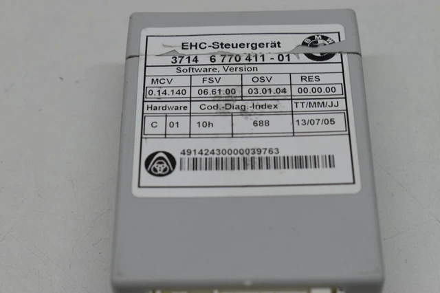 BMW E61 EHC Air Suspension Control Module Air Supply Control Unit ...