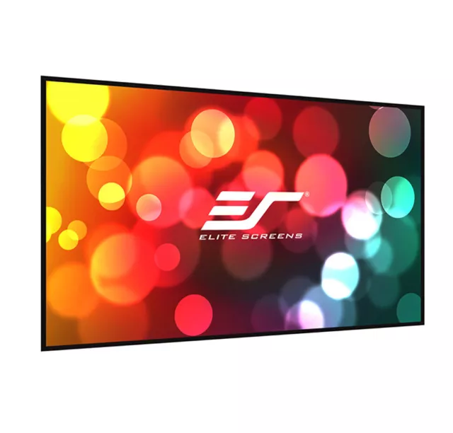 Elite Screens Insta-DE 364"Diag.4:30 Active 3D and 4K Ultra HD Projection Screen