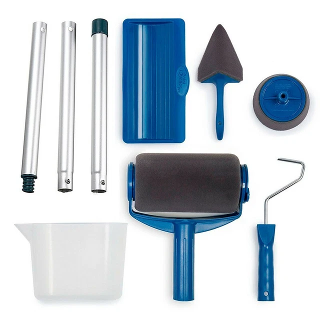 Rullo Pittura Con Serbatoio Anti Gocciolamento Ricaricabile E Manico Allung, Rul - Foto 4