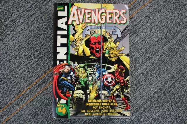Marvel Essential Vol. 4 Avengers #69-97 & Incredible Hulk  #140 2nd printing