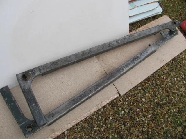 Land Rover Lightweight, Military Pair Rear Tub Top Galvanised Cappings Landrover