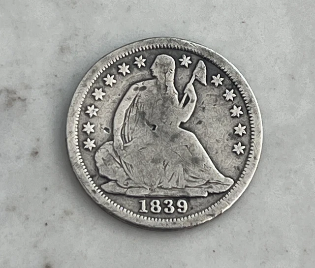 1839-O Seated Liberty Half Dime