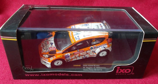 Ford Fiesta RS WRC - Rallye Suède 2011 - 1/43 ème en boite