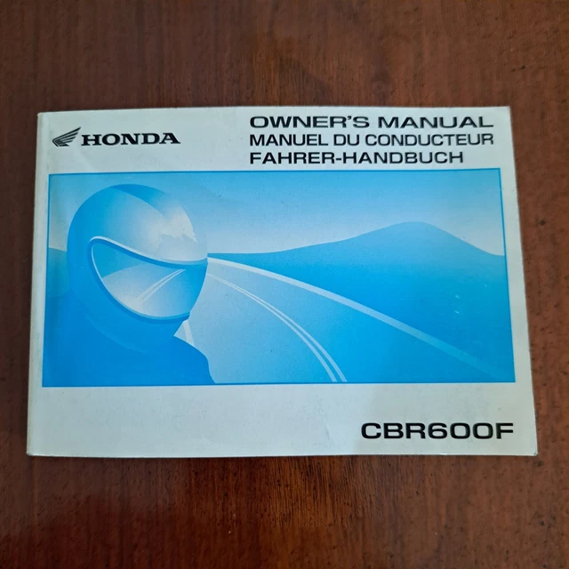 MANUALE UTENTE USO MANUTENZIONE HONDA CB600F CB 600 F owner's manual