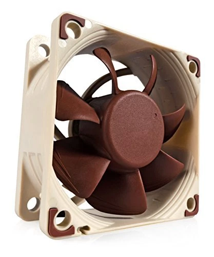 Noctua NF-A6x25 PWM Ventilateur Silencieux Haut de Gamme 4 Broches 60 mm Marron