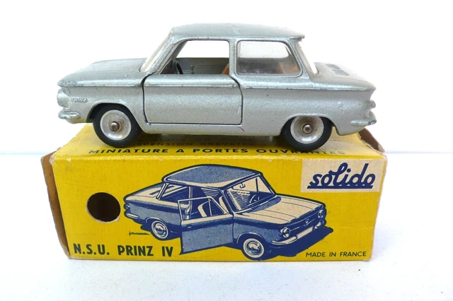 Ancienne miniature Solido Vanwall ref.104 en boite d'origine made in France années 60 TBE - Collection