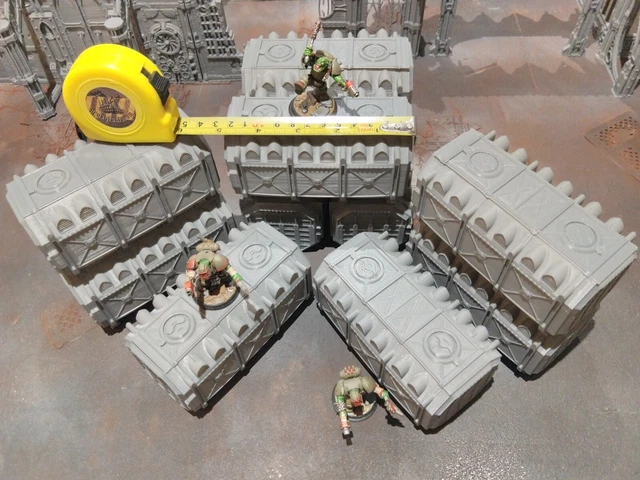 2 Cratères Warhammer 40k - Éléments De Décor Pour Wargames, Fabriqués En France