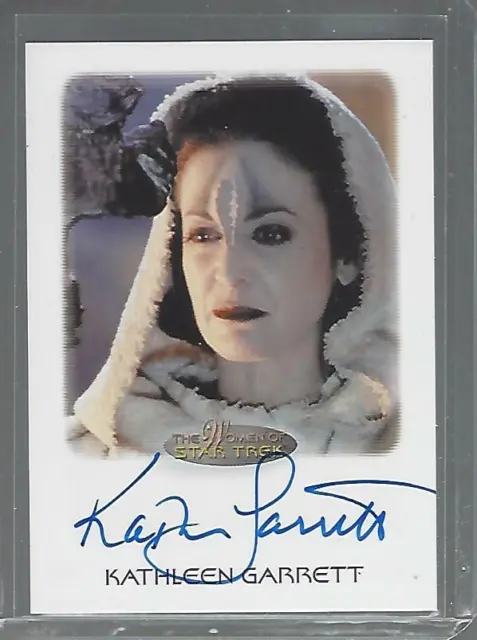 Women of Star Trek  Art & Images Kathleen Garrett (WOST) Autogramm autograph