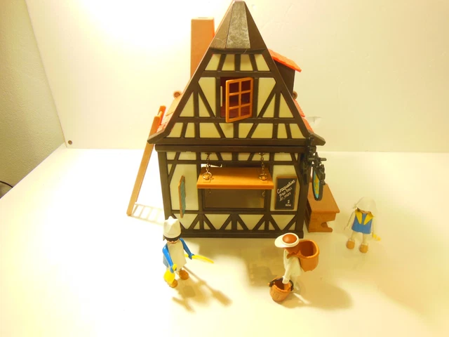 Accessoire PLAYMOBIL : Lanterne Pour Château Moyen âge Avec Boulangerie