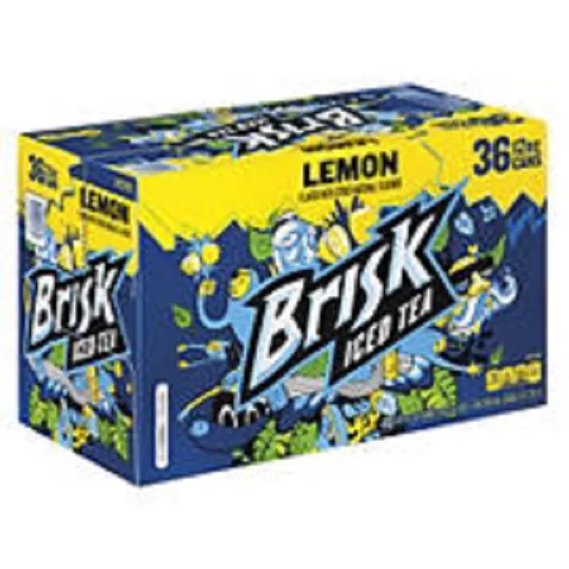 Lipton Brisk Lemon Iced Tea, 36 pk./12 oz NO SHIP TO CALIFORNIA