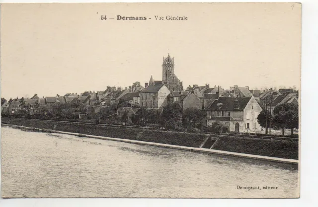 DORMANS - Marne - CPA 51 - vue generale