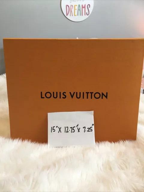 LOUIS VUITTON AUTHENTIC LARGE MAGNETIC GIFT BOX WRAPPED IN RIBBON🔥BRAND  NEW LV