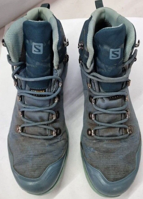 SALOMON OUTBACK 500 GTX Women s Walking Hiking Boots Sky Blue UK
