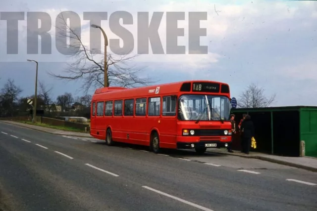 35mm Slide Trent Leyland National 205 LRB205W Butterley 1983 Original
