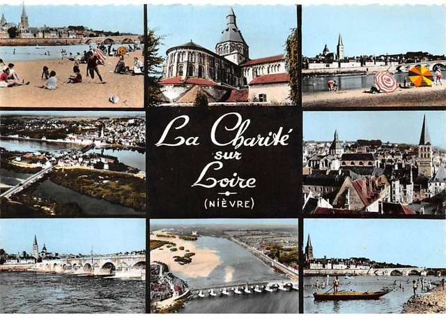 58 - SAN60919 - LA CHARITE SUR LOIRE - La Plage - Vue Générale - Abside de l'
