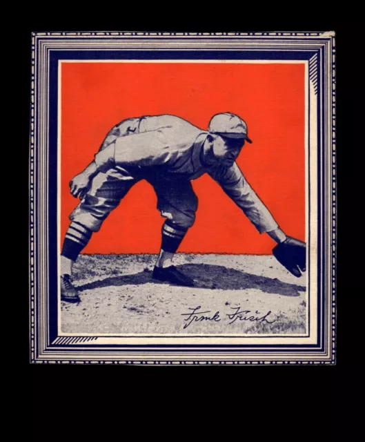 1930-38 Wheaties Set-Break Frank Frisch *GMCARDS* 1930-38 Wheaties Set-Break Frank Frisch *GMCARDS*