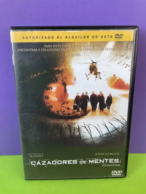 Cazadores De Mentes- Jonny Lee Miller- Dvd- Usado Garantizado De Videoclub