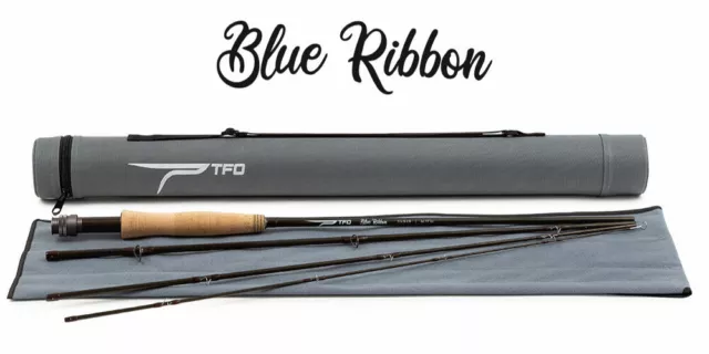 Tfo Temple Fork Outfitters Blue Ribbon 10' Foot #3 Weight 4Pc Fly Rod 3