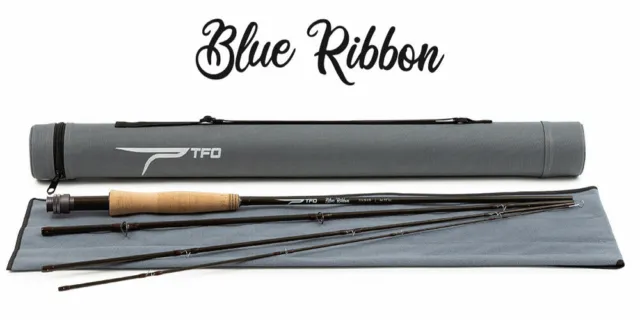 Tfo Temple Fork Outfitters Blue Ribbon 9' 0" Ft #6 Weight 4Pc Fly Rod