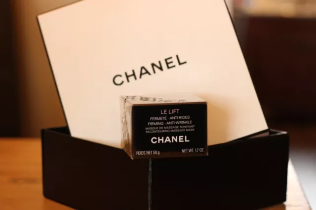 NEW NIB CHANEL Le Lift MASQUE DE MASSAGE Firming/Anti-Wrinkle Mask 1.7oz