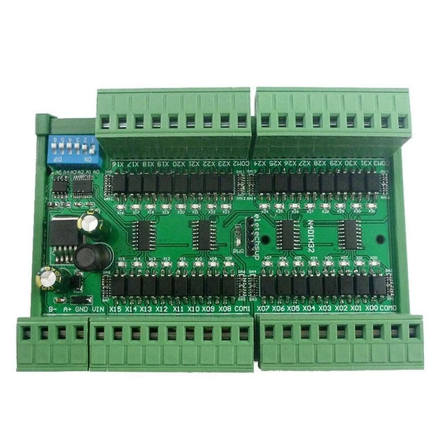 32-Kanal PNP Isolierter Digital Eingang RS485 Modbus Rtu Controller DC 12V  X8P1