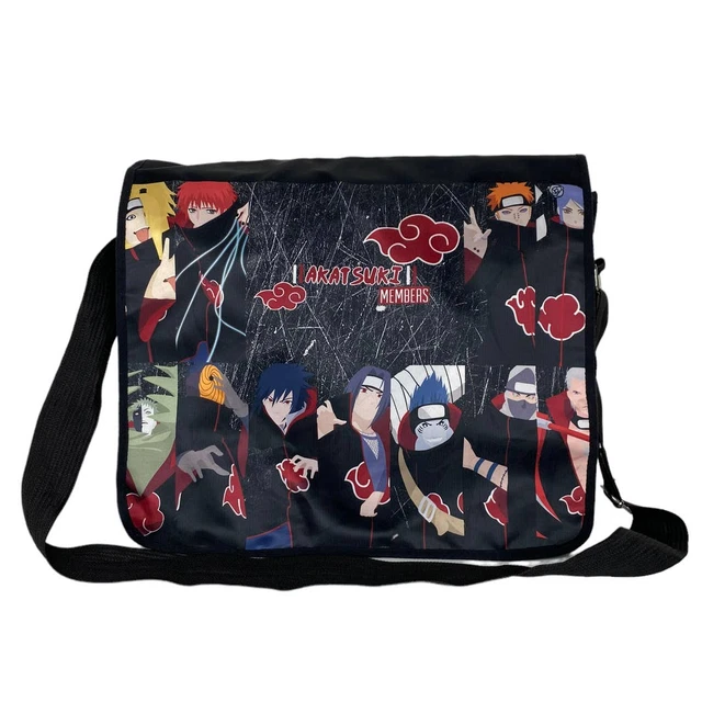 Akatsuki Members Anime Messenger Bag Computer Bag Crossbody Bag