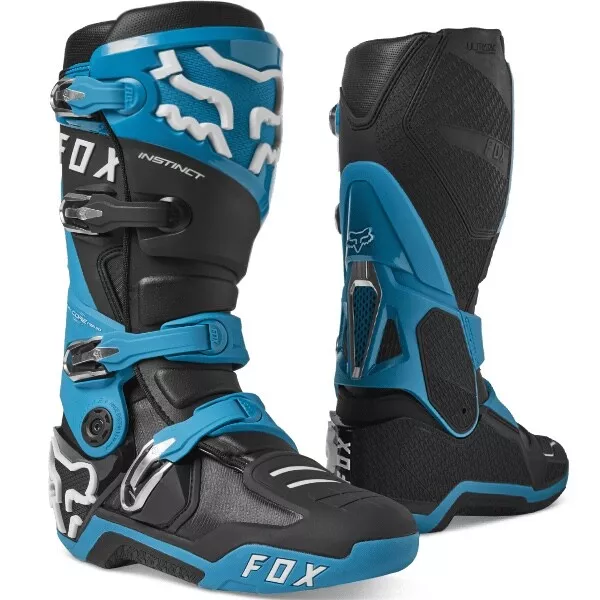 Fox Racing INSTINCT 2.0 MX Motocross Off Road Boots (Maui Blue)