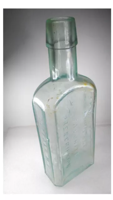 1800,s / Rare Variant / Dr Pierce's Favorite Prescription /Quack Medicine Bottle