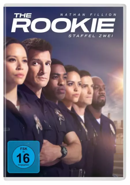 THE ROOKIE - SEASON 2 - DVD Region 2 (UK)  - Nathan Fillion