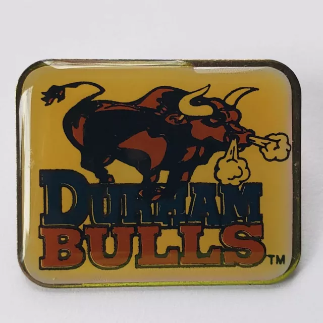 Vintage 1990's Durham Bulls Lapel Pin Minor League Baseball Tampa Bay Devil Rays 2