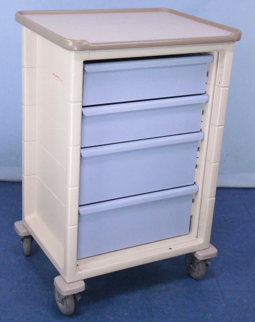 Herman Miller Medical Supply Cart Doctors Cart Crash Cart Hospital Cart Warranty
