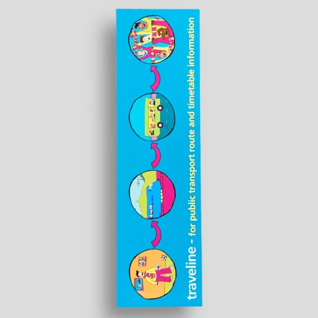 Traveline PROMOTIONAL BOOKMARK Collectible