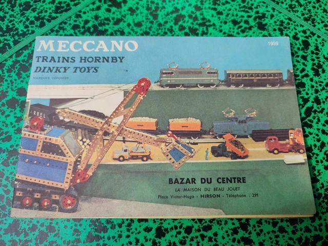 Bon De Commande MECCANO Et Hornby De 1959 – Document Vintage Papier – Occasion