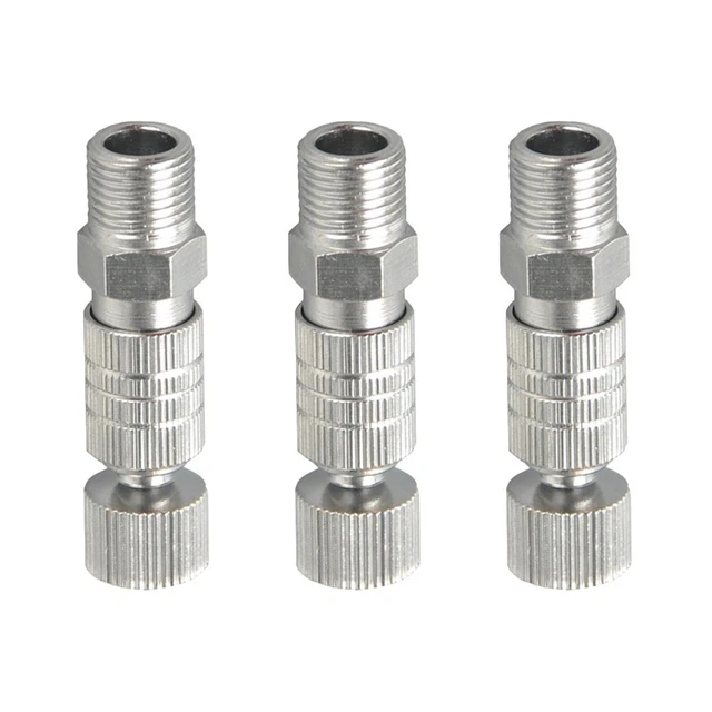 3 Pieces Airbrush-Trennkupplung Airbrush-Schnellverschlussstecker
