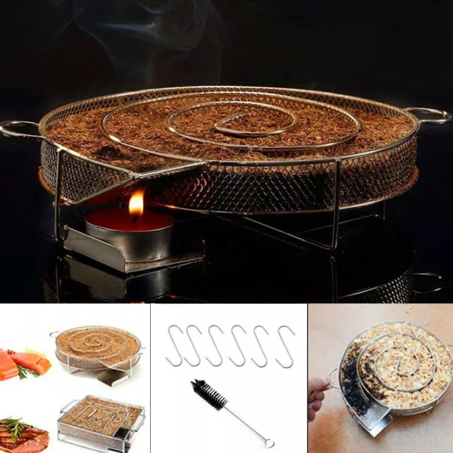Kaltraucherzeuger Kaltrauchgenerator Sparbrand Räuchern BBQ Räucherspirale