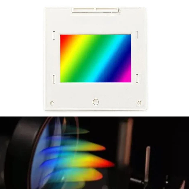 Spectrophotomètre Réseau De Diffraction Transmission 1000 Lignes/mm - Grille Optique Pour Expériences Enseignement
