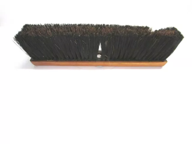 Nos! Magnolia 16" Floor Brush Brown Poly & Black Plastic 3" Bristles