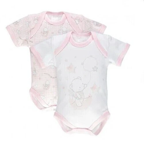 (2pack) Body Hiver Coton Chaud Manches Courtes ELLEPI (Fantaisie Variable)