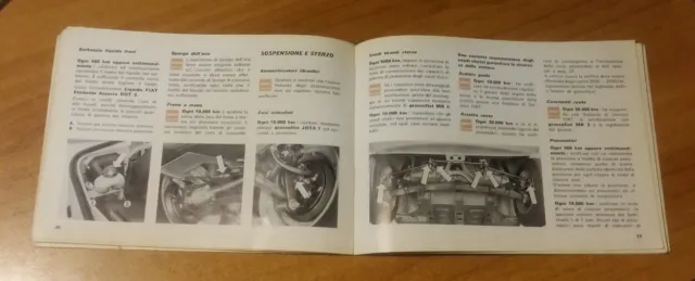 Manuale di istruzioni uso e manutenzione libretto Fiat 126 originale italiano 3