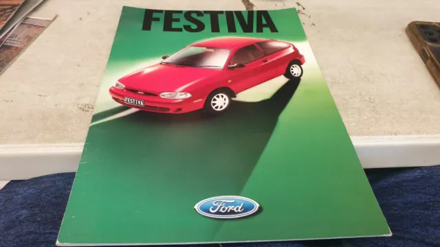 Dec 1996 FORD FESTIVA  Australian Sales Brochure